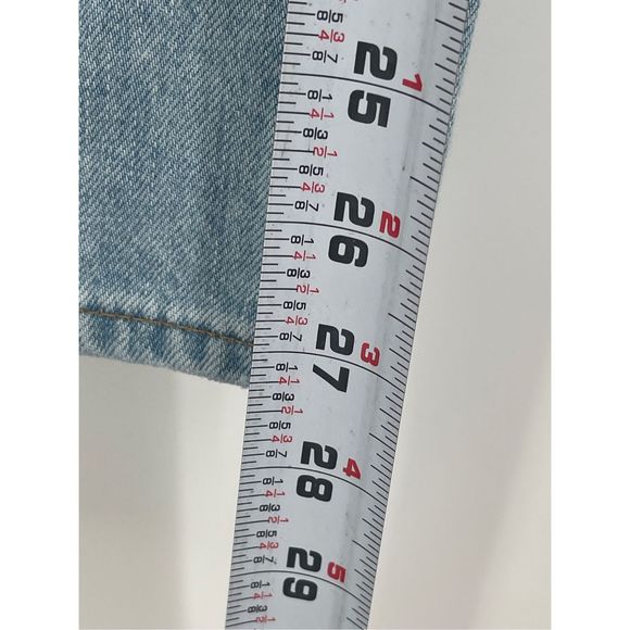 Madewell Jeans Women 25 Light Blue The Perfect Vintage Straight - Picture 9 of 13